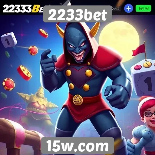 Variedade de jogos disponíveis na 2233bet