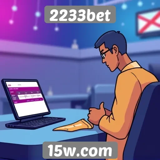 Avaliação da experiência do usuário na plataforma 2233bet